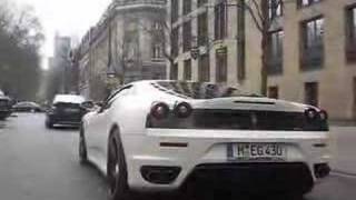 Ferrari F430 revving amp accelerating with Novitec exhaust [upl. by Asenej]