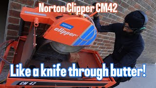 ALL the features of the Norton Clipper CM42 Masonry Saw by Tibby Singh [upl. by Annaerb785]