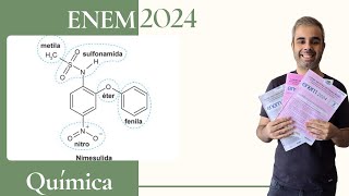 ENEM 2024  A nimesulida é um fármaco pouco solúvel em água utilizado como antiinflamatório [upl. by Ena]