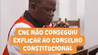 MOÇAMBIQUECNE não conseguiu explicar ao CC discrepância entre número de eleitores e número de votos [upl. by Jecon]