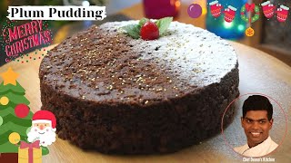 Christmas Special Plum Pudding  Plum Cake Recipe  CDK 383  Chef Deenas Kitchen [upl. by Cirilo812]