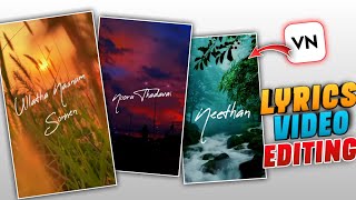 Instagram trending Lyrics video editing Tamil  VN video editor Tamil  Lyrics video editing Tamil [upl. by Aliuqaj]