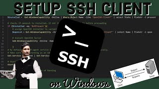 2 steps to setting up an SSH Client on Windows [upl. by Doi309]