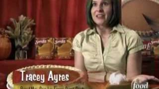 Tracey Ayres on quotUnwrappedquot  Food Network [upl. by Ehrman100]