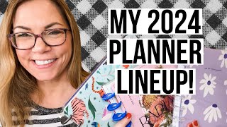 BIG CHANGES 🤯  My 2024 Planner Lineup [upl. by Salazar]