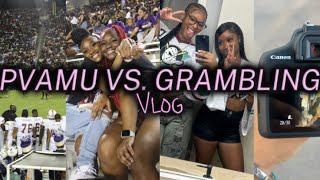 PVAMU VS GRAMBLING VLOG📌 MUST WATCH [upl. by Dihahs]