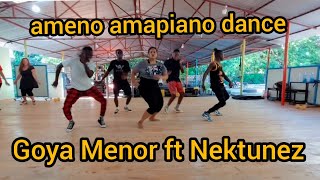 AMENO AMAPIANO Goya Menor FtNektunez Dance choreography ameno goyamenor nektunez amapiano [upl. by Wenona790]