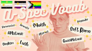 Aspec Lingo 101  Asexual amp Aromantic Vocabulary [upl. by Hosbein971]