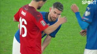 Italy 11 Switzerland  Jorginhos 90th minute penalty miss denies Italys top spot in the group [upl. by Keven]