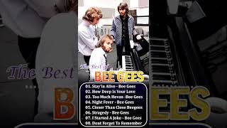 The Best Of Bee Gees 💖 Bee Gees Greatest Hits Full Album 💖 Top 10 Best Songs Of Bee Gees [upl. by Dlorah393]