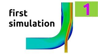 How to run your first simulation in OpenFOAM®  Part 1  tutorial download link to msh files below [upl. by Boggs638]