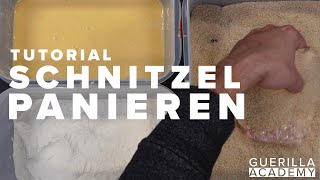 Schnitzel Panieren ohne Ei  Tipps und Tricks für die beste Panierung [upl. by Levine878]