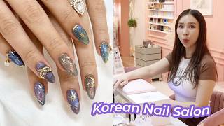 Getting My Nails Done in Korea How much does it cost 💵💅🏻 [upl. by Jevon]