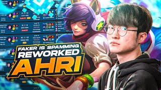 Reworked Ahri is TAKING OVER KOREA FAKER IS OBSESSED [upl. by Yzmar]