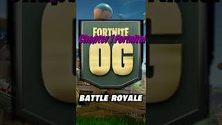 Fortnite OG is Back gaming [upl. by Pearson]