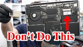 Why Fixing Macbook Pro 2017 SSD Issue with a Non Genuine SSD Is Dangerous [upl. by Best]