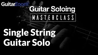 1 MustKnow SingleString Guitar Solo  GuitarZoomcom  Steve Stine [upl. by Wolfgang]