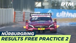 Results amp Highlights Free Practice 2  DTM Nürburgring 2018 [upl. by Marylynne]