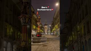 Can you feel the festive spirit in the air when you walk through Bern’s old town 🎄🎅 shortvideo [upl. by Ahsekad]