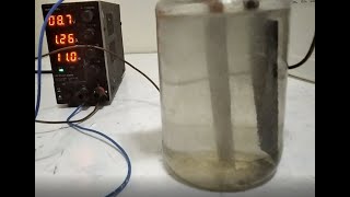 Electrochemical Oxidation of ethanol to acetaldehyde [upl. by Bianchi]