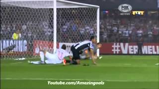 São Paulo 1 x 2 Atlético MG Copa Libertadores 2013 [upl. by Yanej]