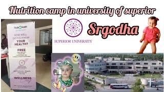 Nutrition camp in Superior University Sargodha with cute Aisha  lifestyle with bia [upl. by Edak259]