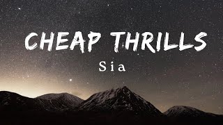 Sia  Cheap thrills Lyrics IsaLirik Lirik musik video [upl. by Spada]