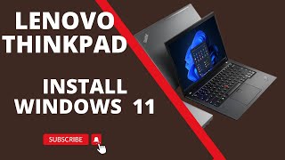 Lenovo thinkpad me windows 11 kaise install kare [upl. by Shreeves795]