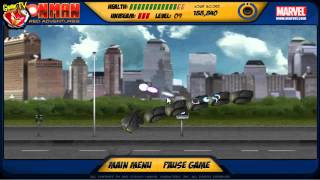 Iron Man Armored Adventures Flight Test 2  GamePlay for Kids ✓ [upl. by Assirolc]