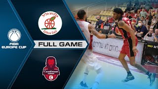 Hapoel Gilboa Galil v Casademont Zaragoza  Full Game  FIBA Europe Cup 202122 [upl. by Garnes]