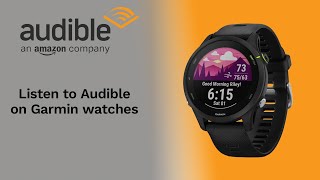 How To Listen To Audible Audiobooks On Your Garmin Watch  Easy Guide [upl. by Schertz]