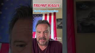 Trump rallynot a happy reception [upl. by Dorothy]