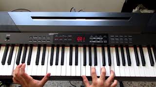 Besame Ricardo Montaner piano tutorial [upl. by Heymann228]