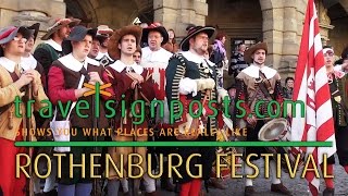 Rothenburg Fesival quotDer Meistertrunkquot [upl. by Edward]