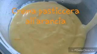 Ricetta kCook  Crema pasticcera allarancia [upl. by Oetam]