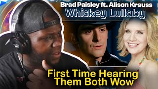 Brad Paisley  Whiskey Lullaby Full Version  Official Video ft Alison Krauss  Reaction [upl. by Isabea]