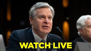 WATCH LIVE FBI director Christopher Wray testifies before House [upl. by Rintoul932]