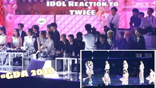 20014 IDOL 𝗥𝗲𝗮𝗰𝘁𝗶𝗼𝗻 to TWICE ꜰᴀɴᴄʏ amp ꜱᴛᴜᴄᴋ ɪɴ ᴍʏ ʜᴇᴀᴅ GDA2020 Day1 [upl. by Iormina]