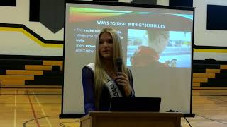 Toneata Morgan Cares Internet Kindness Talk at Coffenberry Middle School [upl. by Tabbatha53]