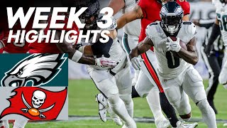 Eagles vs Buccaneers  2023 Week 3 Highlights [upl. by Ydarg]