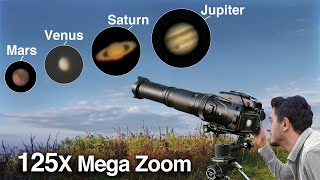 Prueba la Cámara con Más Zoom del Mundo  3000mm [upl. by Enillebyam]