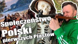 Społeczeństwo Polski pierwszych Piastów Co za historia odc6 [upl. by Yer]