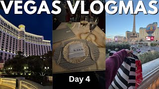 Las Vegas Vlog  Day 4  12 Days of Vlogmas  IS THIS MY NEW FAVOURITE ROOM IN VEGAS [upl. by Nevetse838]