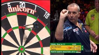 Perth Darts Masters  August 22 to 24 2014  Part 2 of 3 [upl. by Eadnus109]