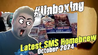 RetroGaming unboxing 2 GameGear homebrew games 2024november [upl. by Kere]