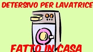 Detersivo per lavatrice fatto in casa [upl. by Aruat]