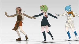 MMD  Hips Dont Lie  Monaka Jataro amp Nagisa [upl. by Shanan]