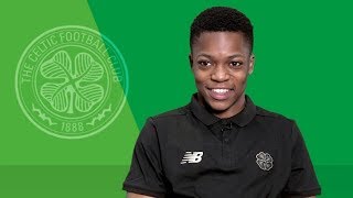 Celtic FC  KaramokoSigns Celtic TV exclusive interview [upl. by Ema]