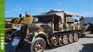 SdKfz 7  halftrack vehicle  HD [upl. by Annawd]