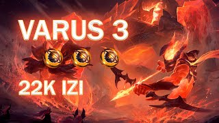 Varus 3 na sorte com duplicadores [upl. by Esorlatsyrc]